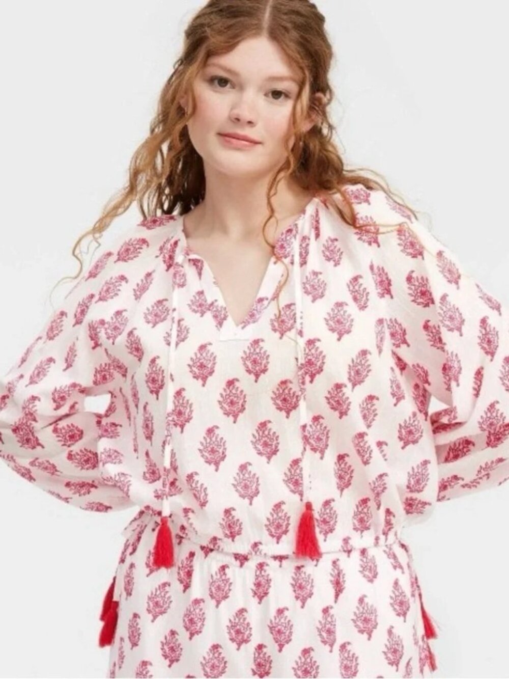NWT Roller Rabbit x Target Bouquet Floral Boho Top Medium